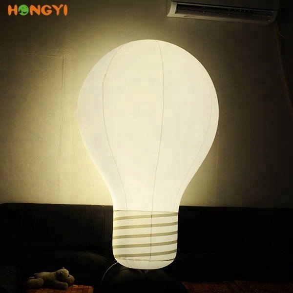 Giant Outdoor Decorative Advertising Lighting LED Inflatable Bulb