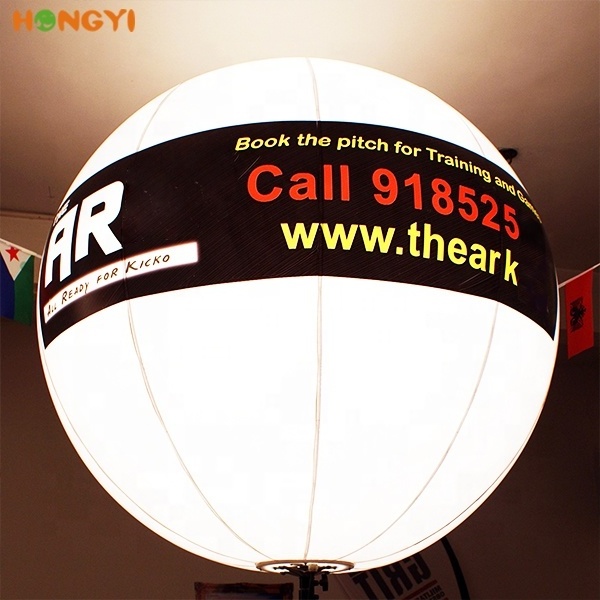 Inflatable Balls Column Stand/Tripod Stand Light Balloons /Advertising Balloon Custom Logo Printed