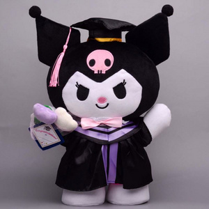 Drop Shipping Sanrioed Plush Toy Stuffed Animal Plushie Doll Toys Custom Kanye West Bear for Graduation