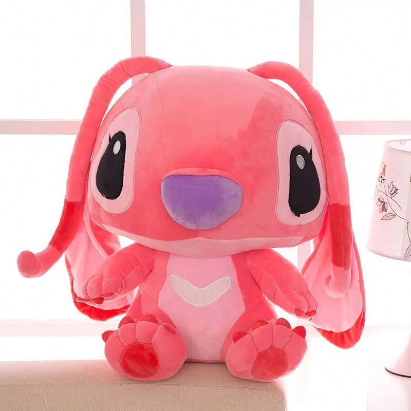 BELO TEMPO Christmas Cartoon Lilo And Stitch Stuffed Plush Toy Animal Plush Toys Stitch Anime Figure Soft Stuffed Toys For Kids