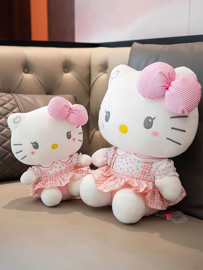 NEW Kt Cat Doll Hi Kitty Plush Toy Sourcing Agent Christmas White the Kitty Plush Toys Pink Easter Stuffers Kitty Stuffed Dolls