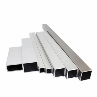 1050 6061 7075 Pipe Aluminum Anodized Customized  Square Aluminum Tube Sizes