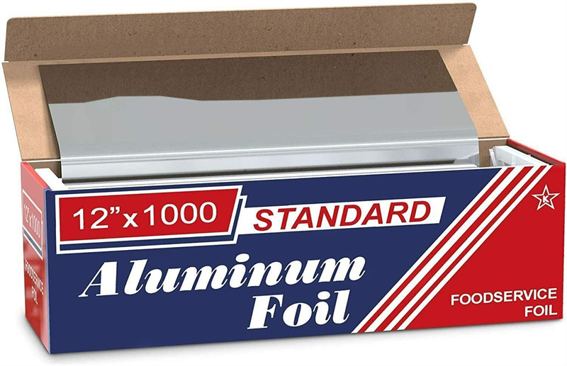 Wholesale jumbo aluminum foil 8011 1235 Aluminum Foil Roll for Catering and Kitchen