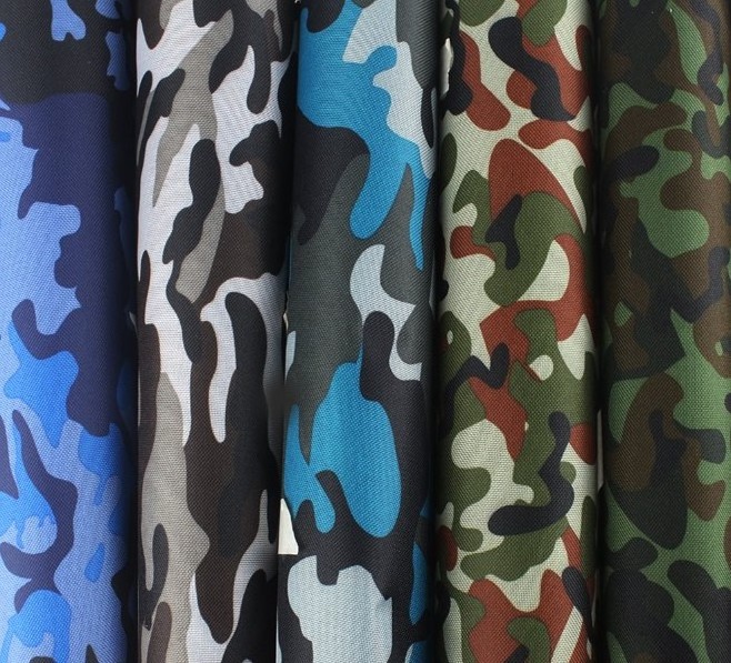 customize printing camouflage dye 300d/600d/1000d oxford fabric polyester/nylon