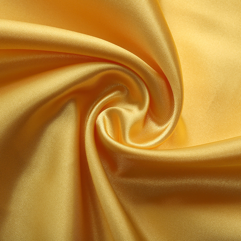 HYFZ Duchess Satin Fabric Polyester Mix Organza and Silk Fabrics High Quality LOW MOQ