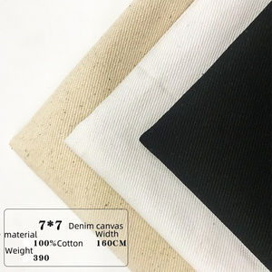 Twill Cotton 7 7 Thick Twill Cloth Thickened Twill Cloth For Hat Overalls Pants Gauze Card Fabric