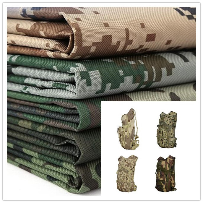 customize printing camouflage dye 300d/600d/1000d oxford fabric polyester/nylon