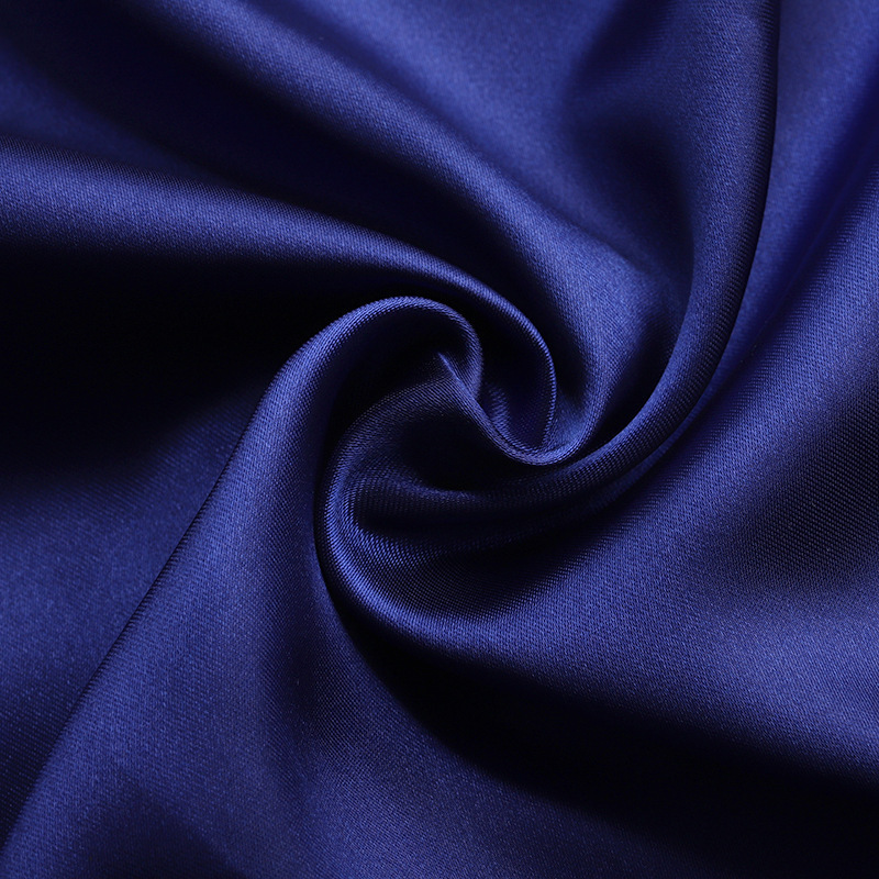 HYFZ Duchess Satin Fabric Polyester Mix Organza and Silk Fabrics High Quality LOW MOQ