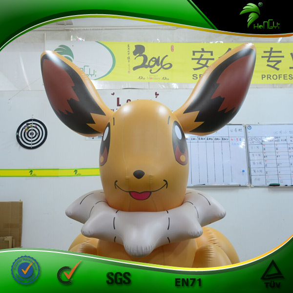 Hongyi Inflatable Animal Toy Ride On Inflatable Rabbit Squeaky Inflatable Pokemon Air Figure