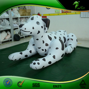 2.5 m Inflatable Dalmatian Dog Inflatable Sphere Cartoon Animal Lying Toy Balloon