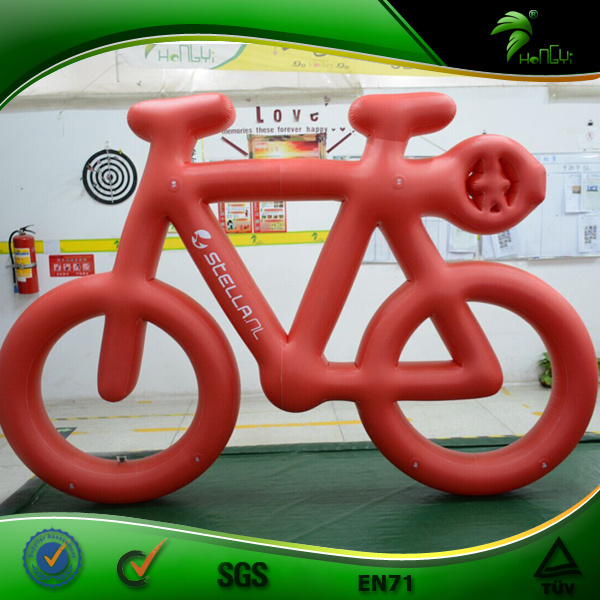 Hot Sale Giant Inflatable Bicycle, Inflatable Bike For Advertising