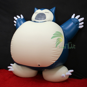 Inflatable Snorlax Monster Toy Inflatable Dinosaur Costume Custom Animal Blueberry Ball Suit