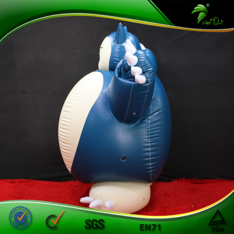 Inflatable Snorlax Monster Toy Inflatable Dinosaur Costume Custom Animal Blueberry Ball Suit