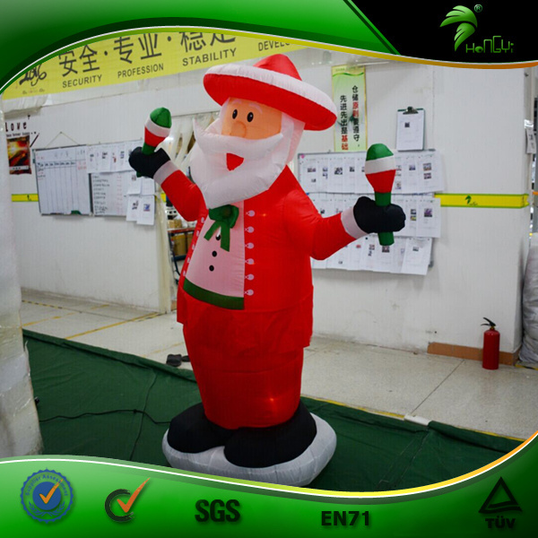 20 ft HUGE Airblown Giant Christmas Inflatable Colossal Santa Clause for Holiday Decoration