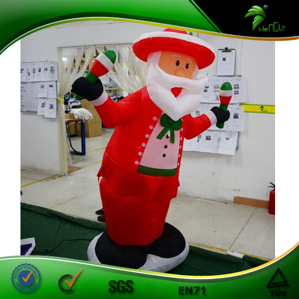 20 ft HUGE Airblown Giant Christmas Inflatable Colossal Santa Clause for Holiday Decoration