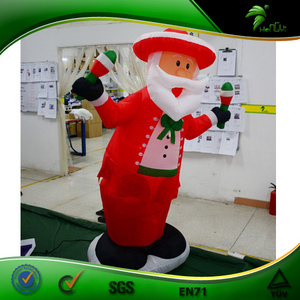 20 ft HUGE Airblown Giant Christmas Inflatable Colossal Santa Clause for Holiday Decoration