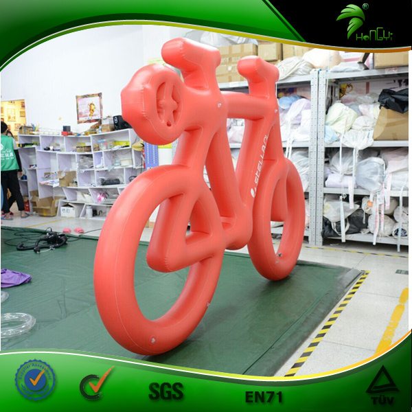 Hot Sale Giant Inflatable Bicycle, Inflatable Bike For Advertising