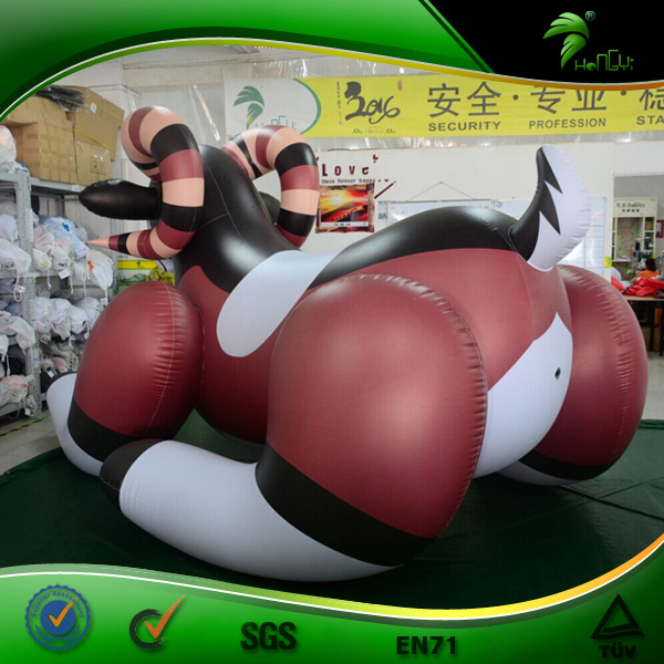 Giant Inflatable Ride On Goat, Hongyi Toys