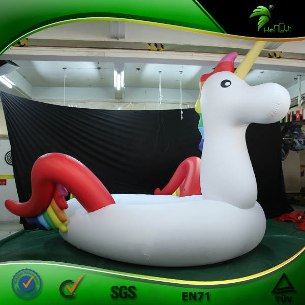 Mega Inflatable Unicorn Inflatable Air Animals Horse Toy Bouncy Inflatable Summer Pool Float