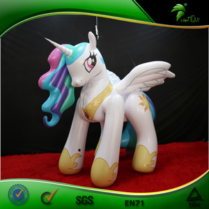 Hongyi Unique Made Inflatable Princess Horse Animals Suit Custom Inflatable PVC Horse Toys Costume