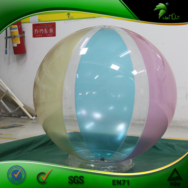 Sexy Pop Up Balloon Popular Inflatable Clear Beach Ball Inflatable Throwing Ball