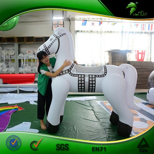 Inflatable hongyi Horse Life Size Toys  Inflatable Bouncing Horse for Adults