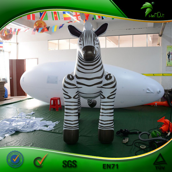 2m Customized Hongyi Inflatable Zebra Sexy Cartoon Toy