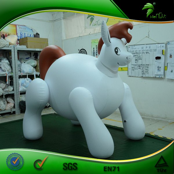 Inflatable Custom Fat Horse Animal Toys Inflatable Big Belly horse Sexy Horse Girls Images hongyi inflatable