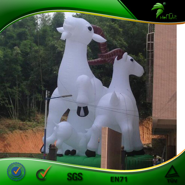 Giant Inflatable Goat, Inflatable City Symbol, Inflatable Animal Mascot Balloon