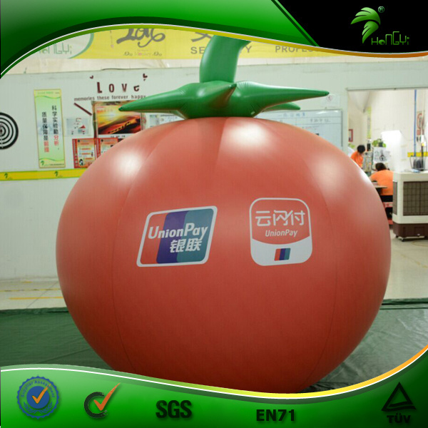 Giant Inflatable Tomato Balloon Advertising Inflatable Apple Banana Mushroom Mango Air Balloon