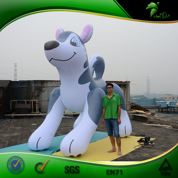 4M Giant Inflatable Husky Toy, Big Hongyi Toys