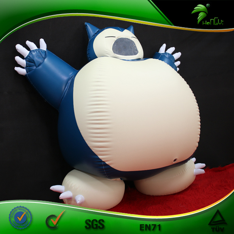 Inflatable Snorlax Monster Toy Inflatable Dinosaur Costume Custom Animal Blueberry Ball Suit