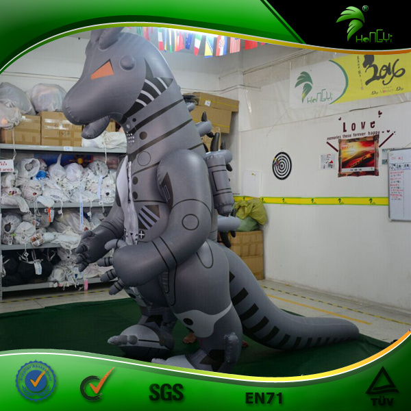 Inflatable Fursuits Adult Halloween Party Inflatable Suit Squeaky Inflatable Dragon Animal Suit For Sale