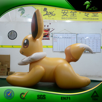 Hongyi Inflatable Animal Toy Ride On Inflatable Rabbit Squeaky Inflatable Pokemon Air Figure