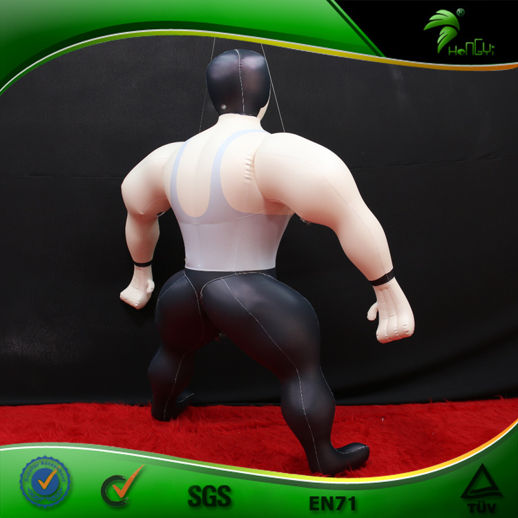 Custom Inflatable Hercules Muscle Man Inflatable Dummy Gym Advertising Fitness Coach Air Model