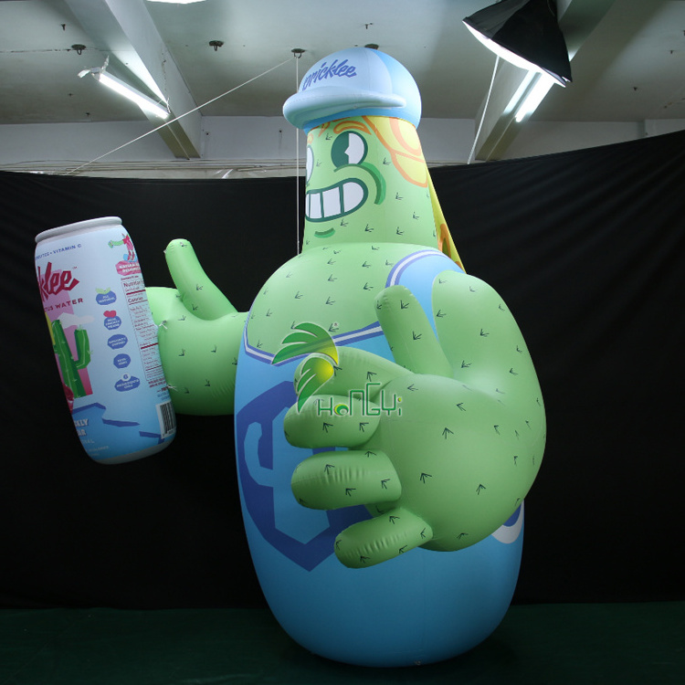 Custom Giant Inflatable Cactus Mascot Balloon PVC Inflatable Cartoon Toy Advertising Inflatables Model