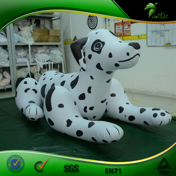 2.5 m Inflatable Dalmatian Dog Inflatable Sphere Cartoon Animal Lying Toy Balloon