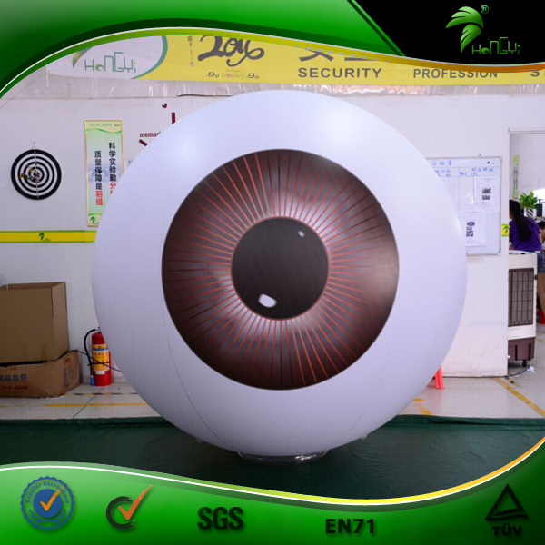 Hongyi Giant Event Decoration Inflatable Eyes Ball Giant Realistic Inflatable Eyeball