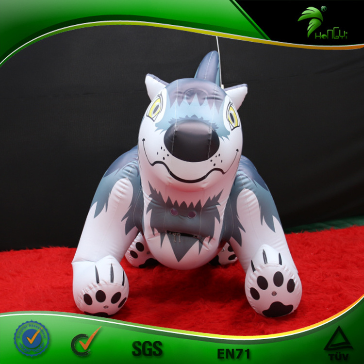 Cute Inflatable Hongyi Wolf Suit Inflatable Dog costume for Adult Monster Toys Play