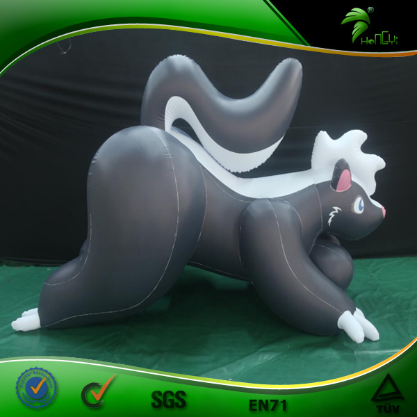 Custom Inflatable Skunk Bouncy Inflatable Ride On Animals Toy Pregnant Big Belly Sexy Air Doll