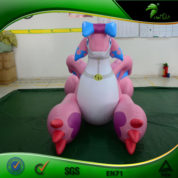 2017 Fantastic New Pink dragon Inflatable, blow up animals from hongyi toys