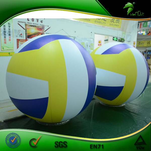 Hongyi Durable Inflatable PVC Volleyball Advertising Giant Inflatable Helium Sphere