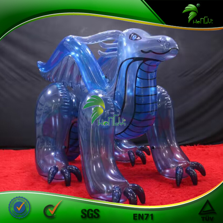 Inflatable Clear PVC Sex Toys Doll Aaron Dragon hongyi Animal Dragon with sph Inflatable Monster Toy