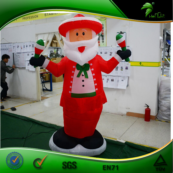 20 ft HUGE Airblown Giant Christmas Inflatable Colossal Santa Clause for Holiday Decoration