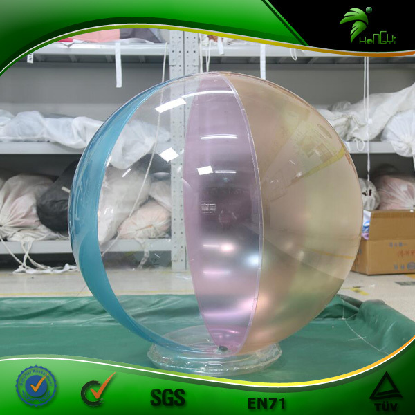 Sexy Pop Up Balloon Popular Inflatable Clear Beach Ball Inflatable Throwing Ball