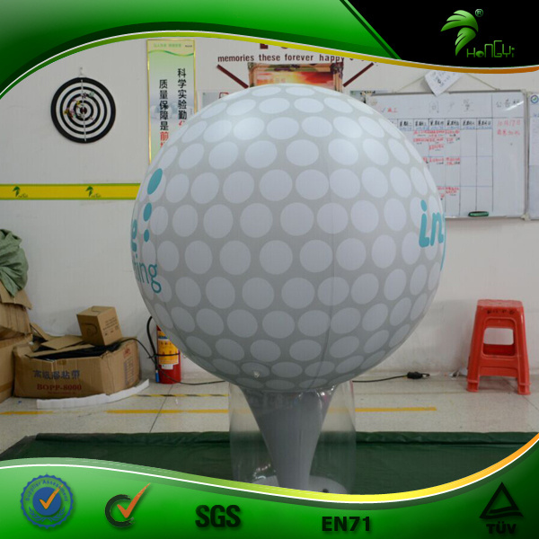 Customized Inflatable Golf Ball Model Advertising Inflatable Golf Sport Balloon