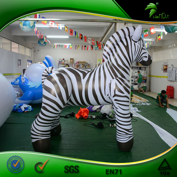 2m Customized Hongyi Inflatable Zebra Sexy Cartoon Toy