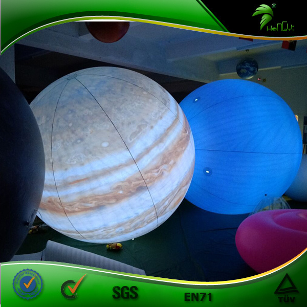 Qualified Balloon, Inflatable Satellite For Jupiter, Inflatable Hanging Planet