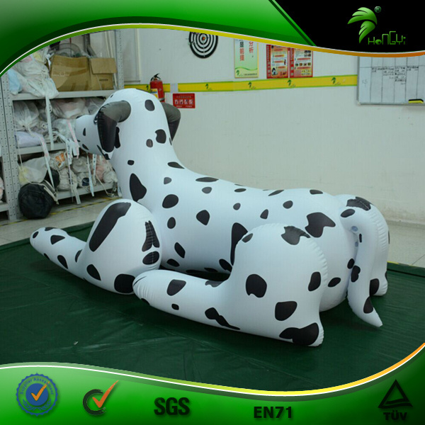 2.5 m Inflatable Dalmatian Dog Inflatable Sphere Cartoon Animal Lying Toy Balloon