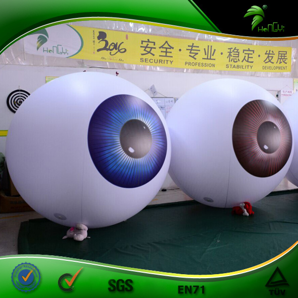 Hongyi Giant Event Decoration Inflatable Eyes Ball Giant Realistic Inflatable Eyeball